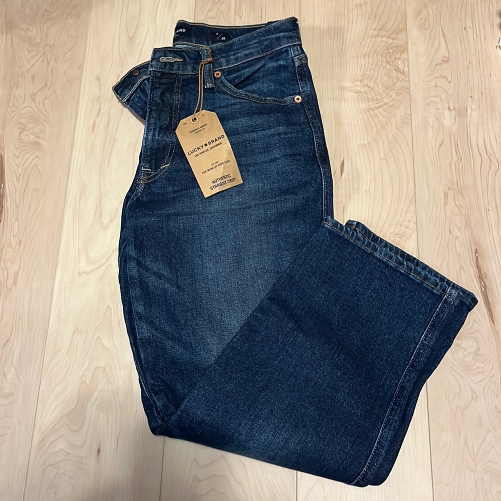 NWT LUCKY JEANS Straight ankle length